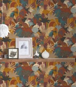 A.S. Creation AS Création Antigua - PAPIER PEINT ANIMAL JUNGLESTYLE - Orange Rouge Bleu Vert Beige - 1005 X 53 Cm 11 A.S. Creation AS Création Antigua - PAPIER PEINT ANIMAL JUNGLESTYLE - Orange Rouge Bleu Vert Beige - 1005 X 53 Cm -Décoration d'intérieur 1050x1200 1