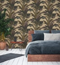 A.S. Creation PAPIER PEINT DE FEUILLES DE PLANTES CUILLÈRE - Brun Zwart Brillant - AS Creation Metropolitan Stories 2 24 A.S. Creation PAPIER PEINT DE FEUILLES DE PLANTES CUILLÈRE - Brun Zwart Brillant - AS Creation Metropolitan Stories 2 -Décoration d'intérieur 1106x1200