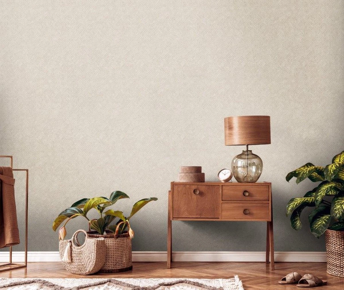 A.S. Creation AS Creation Metropolitan Stories 3 - PAPIER PEINT ART DECO - Beige Crème Métallisé - 1005 X 53 Cm 2 A.S. Creation AS Creation Metropolitan Stories 3 - PAPIER PEINT ART DECO - Beige Crème Métallisé - 1005 X 53 Cm – Image 2