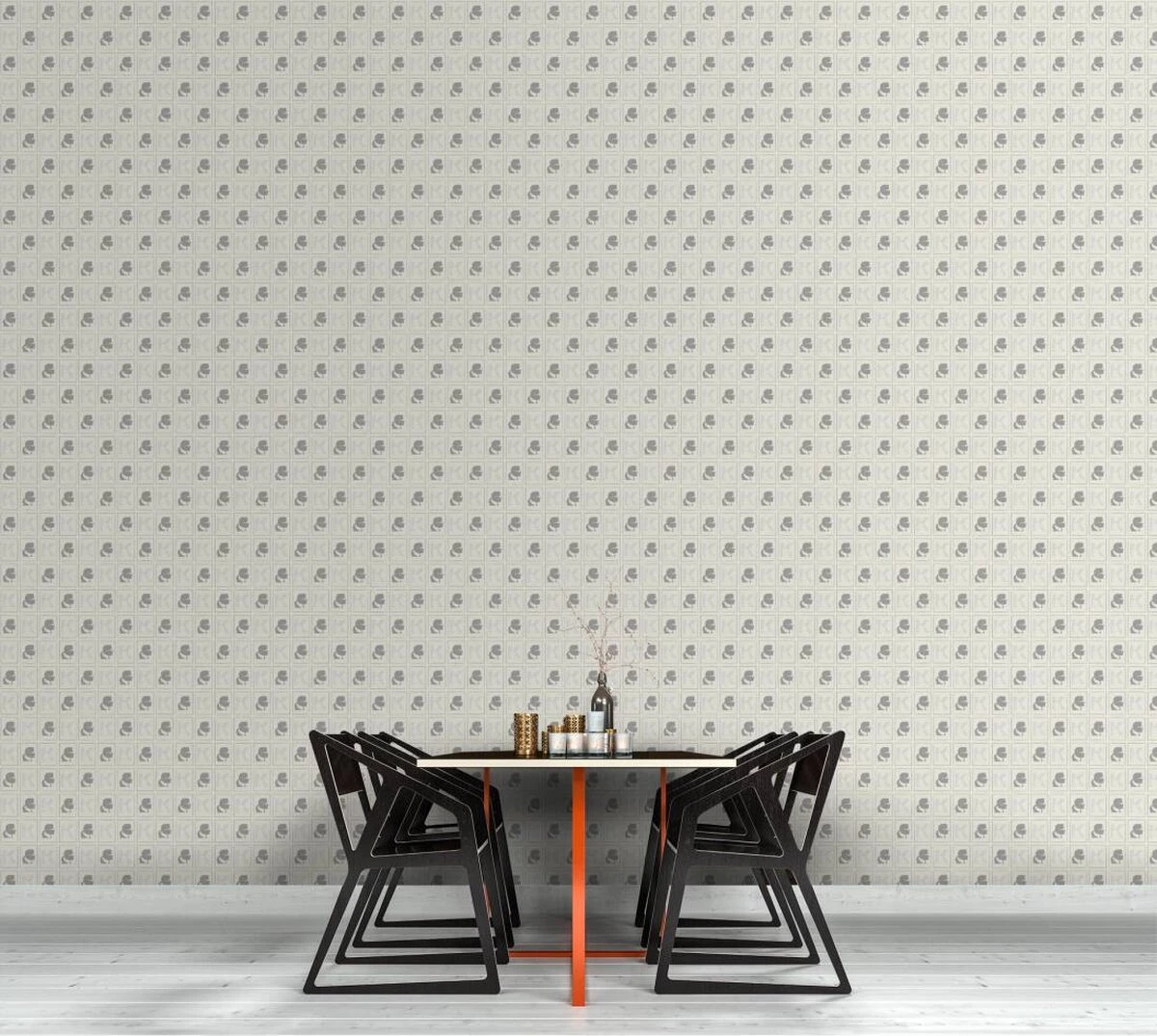 A.S. Creation AS Creation Karl Lagerfeld - Papier Peint Portrait - Design "Kameo" Dessin - Blanc Gris Argent Métallisé - 1005 X 53 Cm 9 A.S. Creation AS Creation Karl Lagerfeld - Papier Peint Portrait - Design "Kameo" Dessin - Blanc Gris Argent Métallisé - 1005 X 53 Cm – Image 9