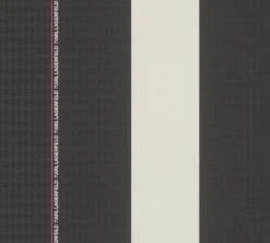 A.S. Creation AS Creation Karl Lagerfeld - Papier Peint Block Stripes - Avantgarde "Ribbon" - Lilas Blanc Noir - 1005 X 53 Cm