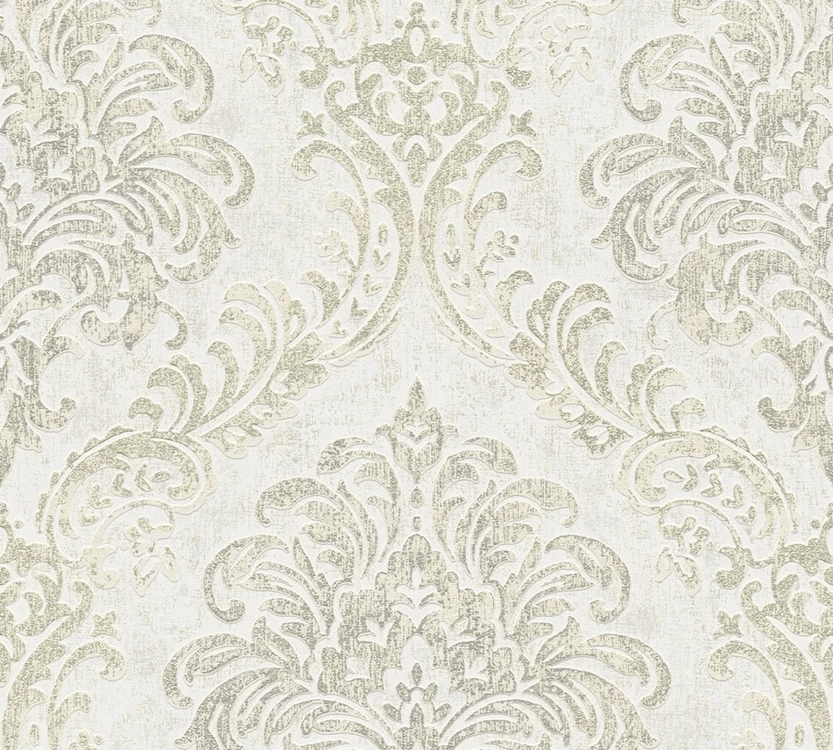 A.S. Creation AS Creation Metropolitan Stories 3 - PAPIER PEINT ORNEMENTS BAROQUES - Blanc Argenté - 1005 X 53 Cm 8 A.S. Creation AS Creation Metropolitan Stories 3 - PAPIER PEINT ORNEMENTS BAROQUES - Blanc Argenté - 1005 X 53 Cm – Image 8