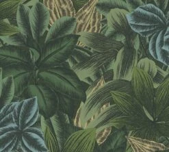 A.S. Creation AS Creation Metropolitan Stories 3 - PAPIER PEINT FEUILLES EXOTIQUES - Vert Jaune Bleu - 1005 X 53 Cm -Décoration d'intérieur 1200x1080 82