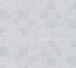 A.S. Creation AS Creation Titanium 3 - Papier Peint Géométrique Brillant - Graphique - Gris Clair Argenté - 1005 X 53 Cm