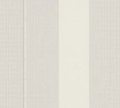 A.S. Creation AS Creation Karl Lagerfeld - Papier Peint Block Stripes - Avantgarde "Ribbon" - Gris Blanc - 1005 X 53 Cm