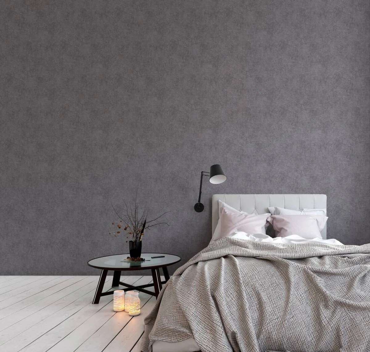 A.S. Creation AS Creation Trendwall 2 - PAPIER PEINT STRUCTURE VINTAGE - Avec Effet Métallisé - Gris Bronze Noir - 1005 X 53 Cm 3 A.S. Creation AS Creation Trendwall 2 - PAPIER PEINT STRUCTURE VINTAGE - Avec Effet Métallisé - Gris Bronze Noir - 1005 X 53 Cm – Image 3