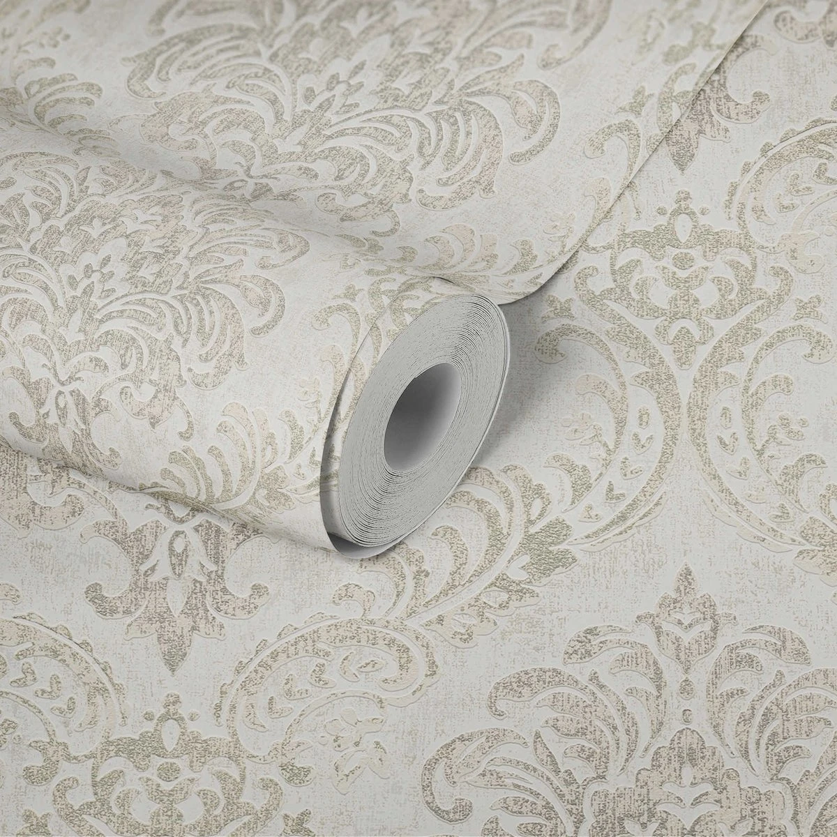 A.S. Creation AS Creation Metropolitan Stories 3 - PAPIER PEINT ORNEMENTS BAROQUES - Blanc Argenté - 1005 X 53 Cm 9 A.S. Creation AS Creation Metropolitan Stories 3 - PAPIER PEINT ORNEMENTS BAROQUES - Blanc Argenté - 1005 X 53 Cm – Image 9