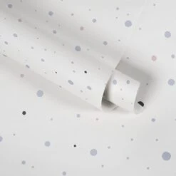 A.S. Creation DOTS WALLPAPER - Grijs Zwart Wit Rose - Papier Peint Chambre D'enfant - AS Creation Little Love -Décoration d'intérieur 1200x1200 166