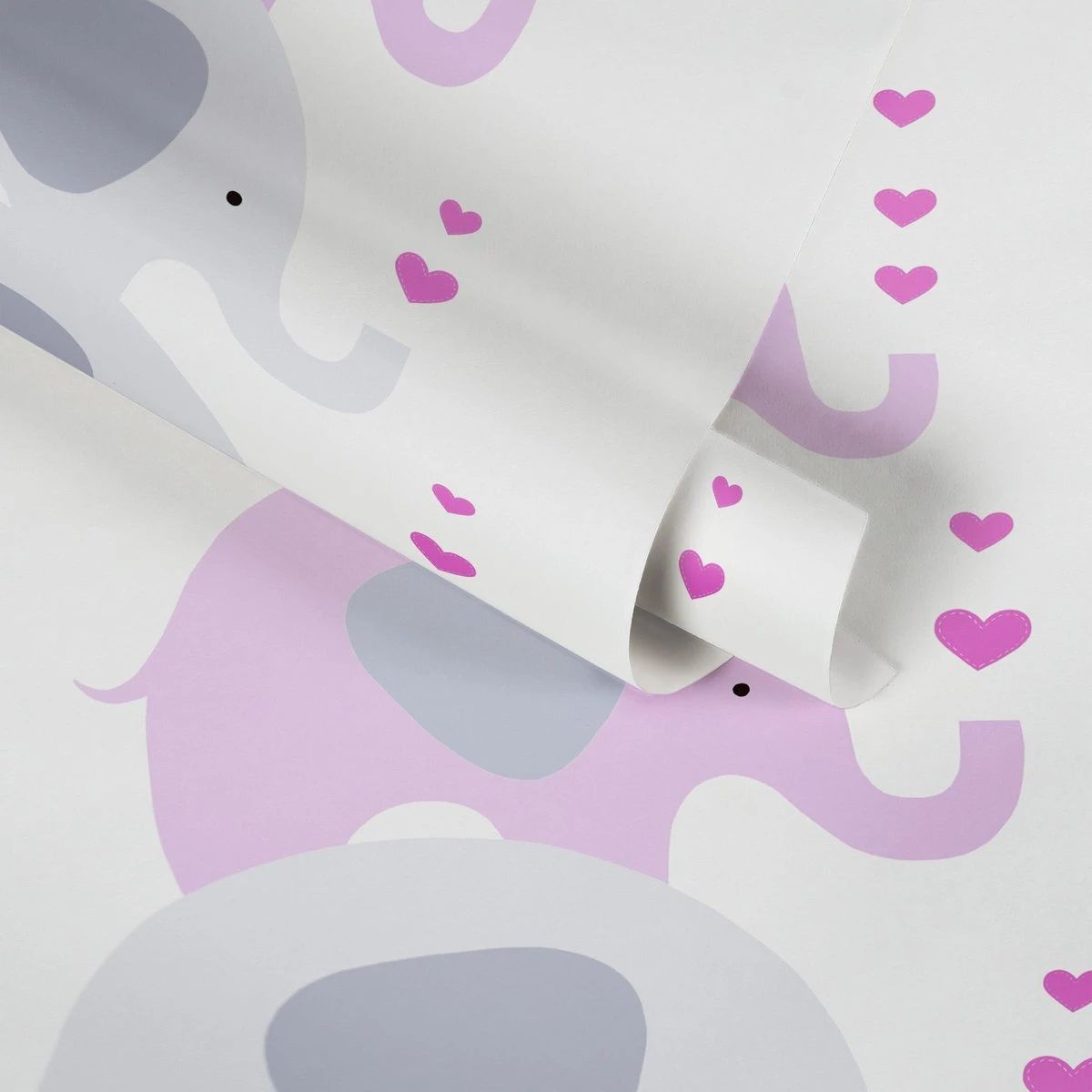 A.S. Creation PAPIER PEINT ACROBATIQUE ELEPHANT - Rose Grijs Wit - Papier Peint Chambre D'enfant - AS Creation Little Love 3 A.S. Creation PAPIER PEINT ACROBATIQUE ELEPHANT - Rose Grijs Wit - Papier Peint Chambre D'enfant - AS Creation Little Love – Image 3