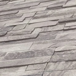 A.S. Creation AS Creation Metropolitan Stories 3 - PAPIER PEINT EN PIERRE - Argent Gris Clair - 1005 X 53 Cm -Décoration d'intérieur 1200x1200 19