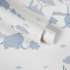 A.S. Creation ELEPHANT WALLPAPER - Blauw Grijs Wit Vert Jaune - Papier Peint Chambre D'enfant - AS Creation Little Love 5 A.S. Creation ELEPHANT WALLPAPER - Blauw Grijs Wit Vert Jaune - Papier Peint Chambre D'enfant - AS Creation Little Love -Décoration d'intérieur 1200x1200 195