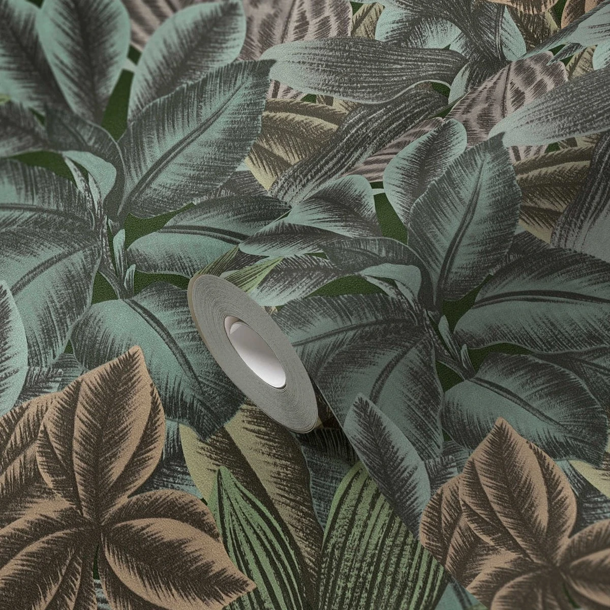 A.S. Creation AS Creation Metropolitan Stories 3 - PAPIER PEINT FEUILLES EXOTIQUES - Vert Gris Beige - 1005 X 53 Cm 8 A.S. Creation AS Creation Metropolitan Stories 3 - PAPIER PEINT FEUILLES EXOTIQUES - Vert Gris Beige - 1005 X 53 Cm – Image 8