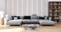 A.S. Creation AS Creation Karl Lagerfeld - Papier Peint Block Stripes - Avantgarde "Ribbon" - Gris Blanc - 1005 X 53 Cm 23 A.S. Creation AS Creation Karl Lagerfeld - Papier Peint Block Stripes - Avantgarde "Ribbon" - Gris Blanc - 1005 X 53 Cm -Décoration d'intérieur 1200x634 10