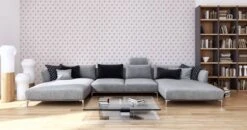 A.S. Creation AS Creation Karl Lagerfeld - Papier Peint Portrait - Design "Kameo" Dessin - Blanc Argent Rouge Gris - 1005 X 53 Cm 25 A.S. Creation AS Creation Karl Lagerfeld - Papier Peint Portrait - Design "Kameo" Dessin - Blanc Argent Rouge Gris - 1005 X 53 Cm -Décoration d'intérieur 1200x634 12