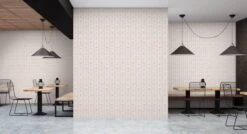 A.S. Creation AS Creation Maison Charme - PAPIER PEINT FLEURS EN RAYURES - Taupe Blanc Rouge - 1005 X 53 Cm -Décoration d'intérieur 1200x651