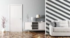 A.S. Creation AS Creation MICHALSKY - Papier Peint à Rayures Marbrées - Natuursteen - Argent Blanc Noir - 1005 X 53 Cm -Décoration d'intérieur 1200x652 18