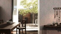 A.S. Creation AS Creation Maison Charme - PAPIER PEINT FLEURS ET OISEAUX - Crème Bleu Rose Vert - 1005 X 53 Cm -Décoration d'intérieur 1200x674 4