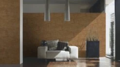 A.S. Creation AS Creation Titanium 3 - Papier Peint Texturé - Bande Métallique Interrompue - Brun Orangé - 1005 X 53 Cm -Décoration d'intérieur 1200x674 8