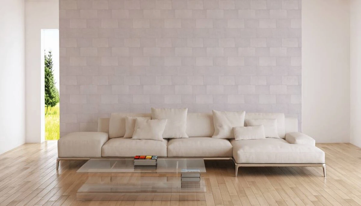 A.S. Creation AS Creation Titanium 3 - Papier Peint Motif Carrelage - Brillance Métallique - Gris Blanc - 1005 X 53 Cm 10 A.S. Creation AS Creation Titanium 3 - Papier Peint Motif Carrelage - Brillance Métallique - Gris Blanc - 1005 X 53 Cm – Image 10