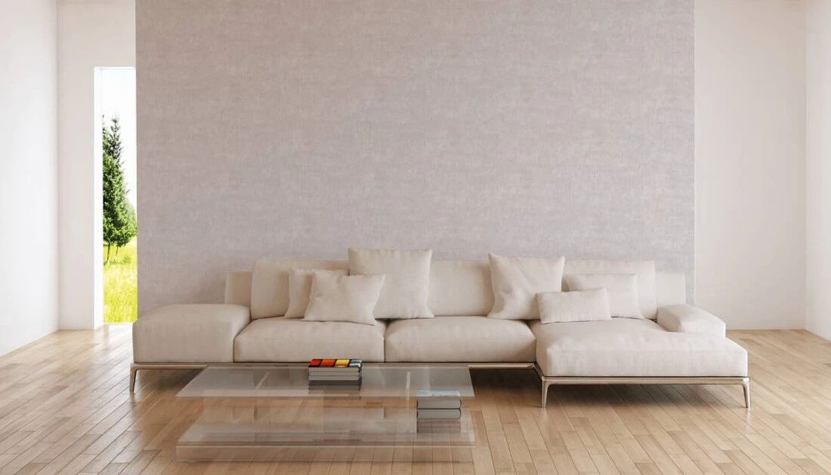 A.S. Creation AS Creation Titanium 3 - Papier Peint Texturé - Bande Métallique Interrompue - Blanc Crème - 1005 X 53 Cm 10 A.S. Creation AS Creation Titanium 3 - Papier Peint Texturé - Bande Métallique Interrompue - Blanc Crème - 1005 X 53 Cm – Image 10