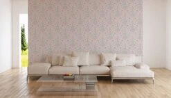 A.S. Creation AS Creation Maison Charme - PAPIER PEINT FLEURS ET OISEAUX - Crème Bleu Rose Vert - 1005 X 53 Cm -Décoration d'intérieur 1200x687 5