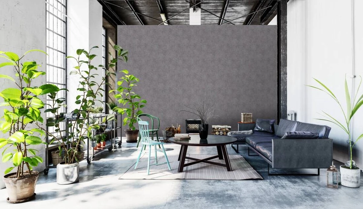 A.S. Creation AS Creation Trendwall 2 - PAPIER PEINT STRUCTURE VINTAGE - Avec Effet Métallisé - Gris Bronze Noir - 1005 X 53 Cm 9 A.S. Creation AS Creation Trendwall 2 - PAPIER PEINT STRUCTURE VINTAGE - Avec Effet Métallisé - Gris Bronze Noir - 1005 X 53 Cm – Image 9