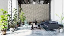 A.S. Creation AS Creation MICHALSKY - Papier Peint Jungle - Singes Araignées Entre Les Feuilles - Beige Gris Blanc - 1005 X 53 Cm -Décoration d'intérieur 1200x690 13