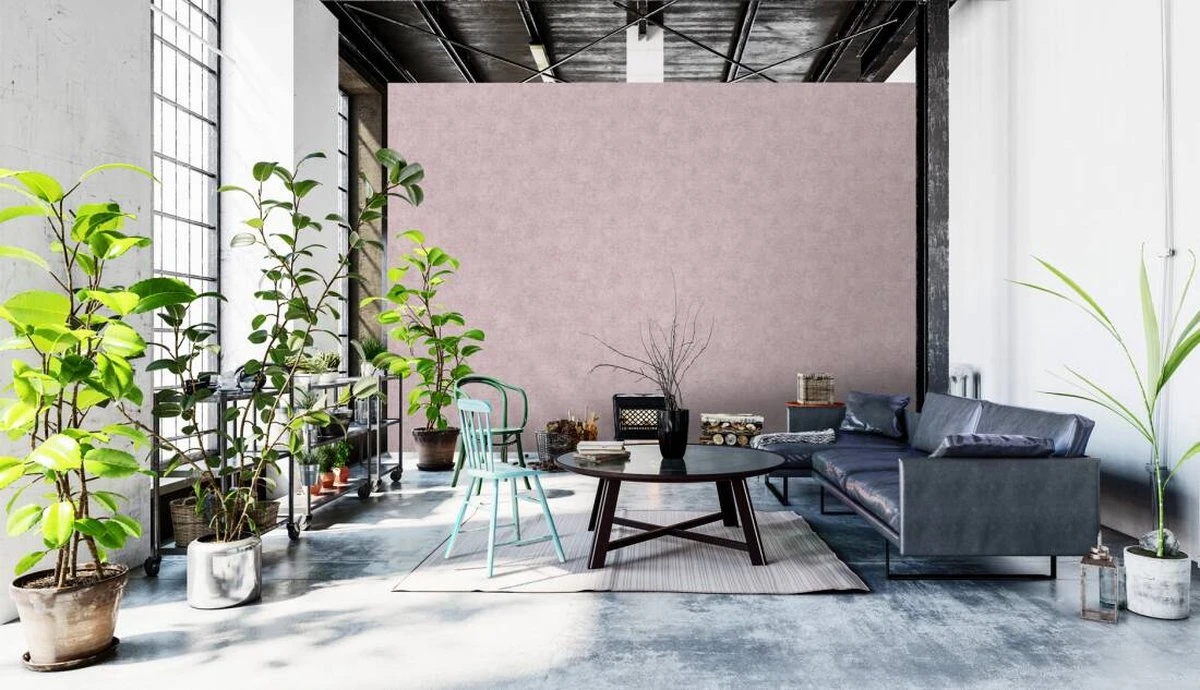 A.S. Creation AS Creation Trendwall 2 - PAPIER PEINT STRUCTURE VINTAGE - Avec Effet Métallisé - Or Rose Rose - 1005 X 53 Cm 9 A.S. Creation AS Creation Trendwall 2 - PAPIER PEINT STRUCTURE VINTAGE - Avec Effet Métallisé - Or Rose Rose - 1005 X 53 Cm – Image 9