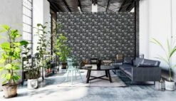 A.S. Creation AS Creation MICHALSKY - Papier Peint Jungle - Singes Araignées Entre Les Feuilles - Gris Noir - 1005 X 53 Cm -Décoration d'intérieur 1200x690 15