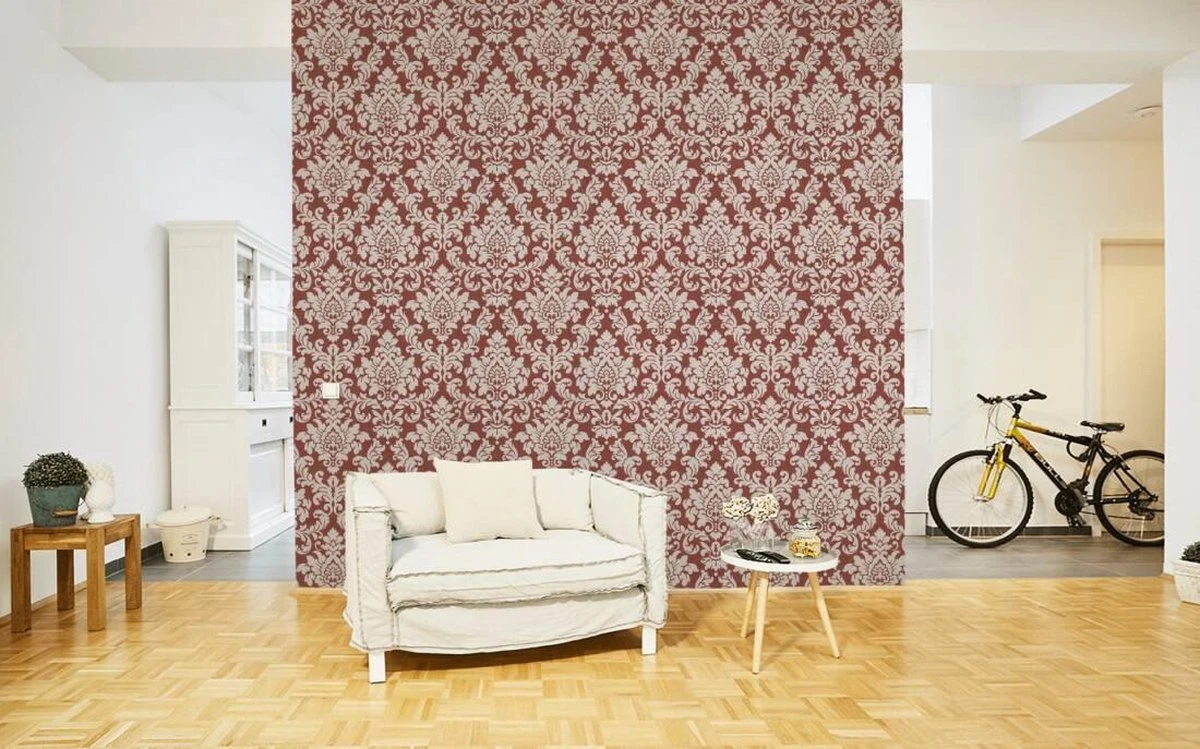 A.S. Creation PAPIER PEINT ORNEMENTS BAROQUES TRADITIONNELS - Beige Rouge Métallisé - AS Creation Trendwall 10 A.S. Creation PAPIER PEINT ORNEMENTS BAROQUES TRADITIONNELS - Beige Rouge Métallisé - AS Creation Trendwall – Image 10