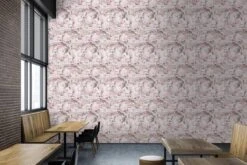 A.S. Creation AS Creation Trendwall 2 - PAPIER PEINT FLORAL ROMANTIQUE - Roses Et Hortensias - Rose Gris Blanc Lilas - 1005 X 53 Cm -Décoration d'intérieur 1200x802 23