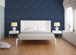 A.S. Creation AS Creation Titanium 3 - Papier Peint Motif Carrelage - Brillance Métallique - Bleu Foncé - 1005 X 53 Cm -Décoration d'intérieur 1200x864 12