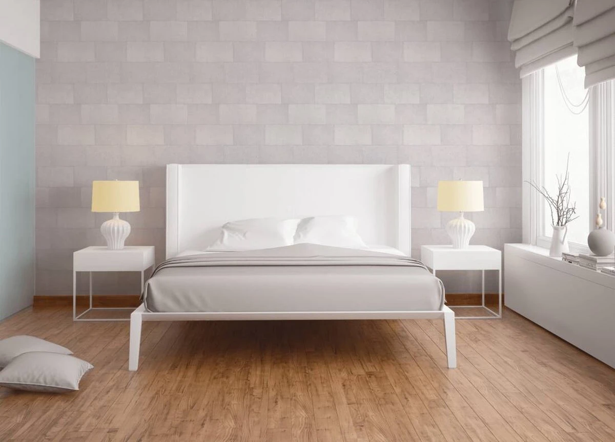 A.S. Creation AS Creation Titanium 3 - Papier Peint Motif Carrelage - Brillance Métallique - Gris Blanc - 1005 X 53 Cm 8 A.S. Creation AS Creation Titanium 3 - Papier Peint Motif Carrelage - Brillance Métallique - Gris Blanc - 1005 X 53 Cm – Image 8