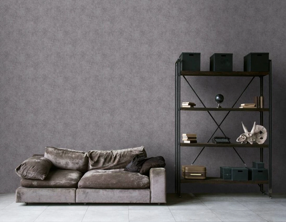 A.S. Creation AS Creation Trendwall 2 - PAPIER PEINT STRUCTURE VINTAGE - Avec Effet Métallisé - Gris Bronze Noir - 1005 X 53 Cm 4 A.S. Creation AS Creation Trendwall 2 - PAPIER PEINT STRUCTURE VINTAGE - Avec Effet Métallisé - Gris Bronze Noir - 1005 X 53 Cm – Image 4