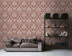 A.S. Creation PAPIER PEINT ORNEMENTS BAROQUES TRADITIONNELS - Beige Rouge Métallisé - AS Creation Trendwall 17 A.S. Creation PAPIER PEINT ORNEMENTS BAROQUES TRADITIONNELS - Beige Rouge Métallisé - AS Creation Trendwall -Décoration d'intérieur 1200x931 50