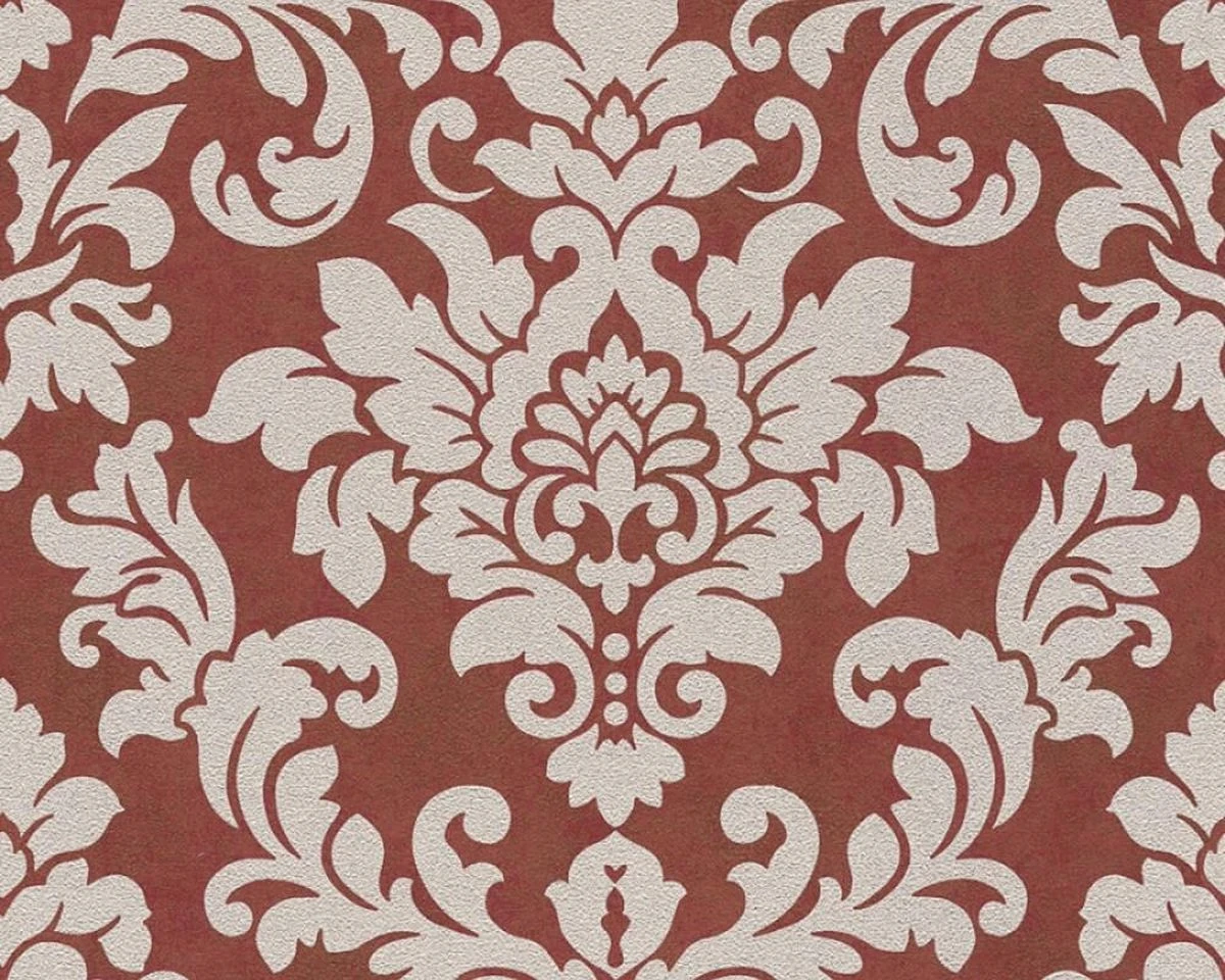 A.S. Creation PAPIER PEINT ORNEMENTS BAROQUES TRADITIONNELS - Beige Rouge Métallisé - AS Creation Trendwall 1 A.S. Creation PAPIER PEINT ORNEMENTS BAROQUES TRADITIONNELS - Beige Rouge Métallisé - AS Creation Trendwall