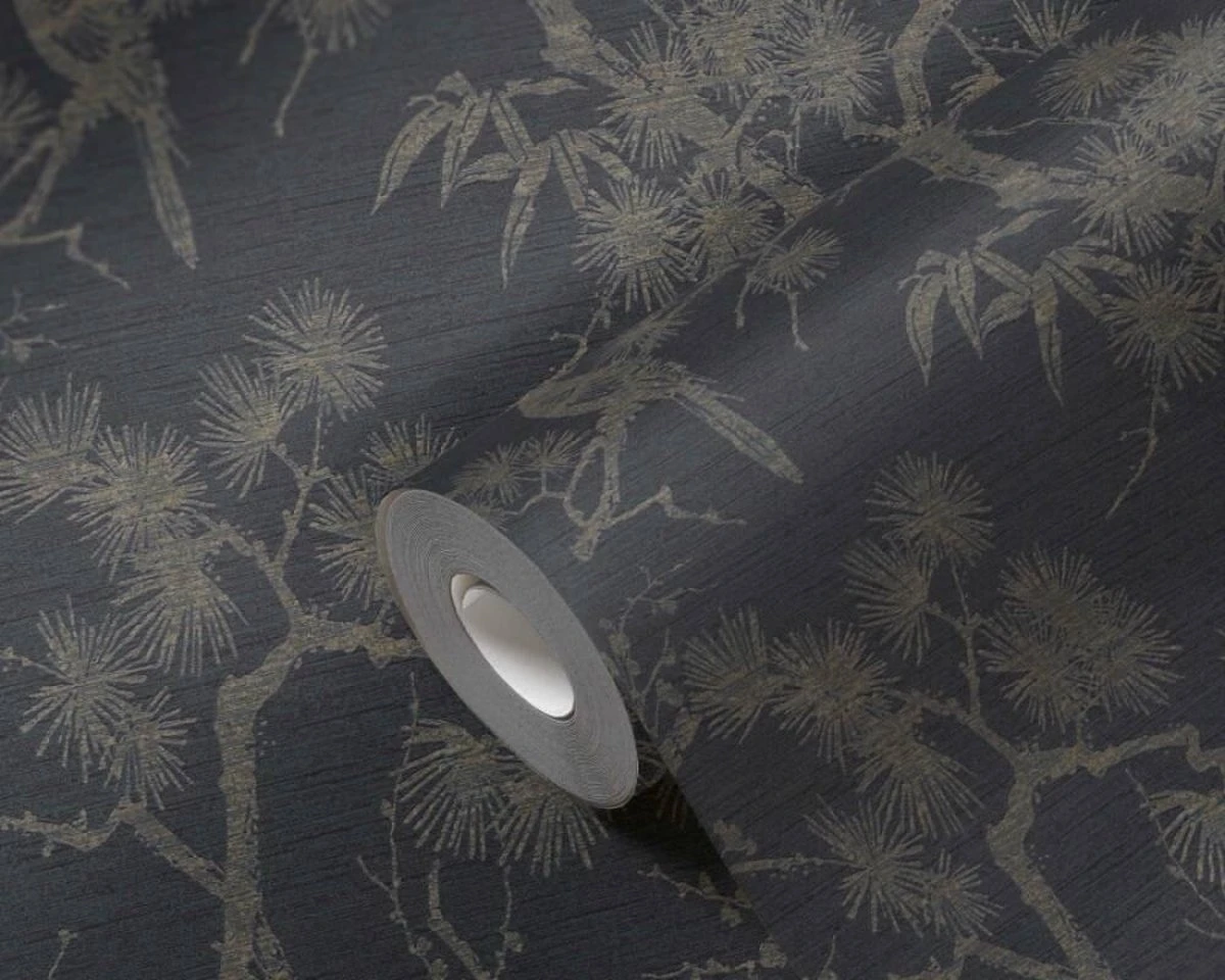 A.S. Creation FOND D'ÉCRAN BRANCHES ET OISEAUX "STYLE CHINOIS" - Grijs Zwart Métallisé - AS Creation Metropolitan Stories 2 10 A.S. Creation FOND D'ÉCRAN BRANCHES ET OISEAUX "STYLE CHINOIS" - Grijs Zwart Métallisé - AS Creation Metropolitan Stories 2 – Image 10