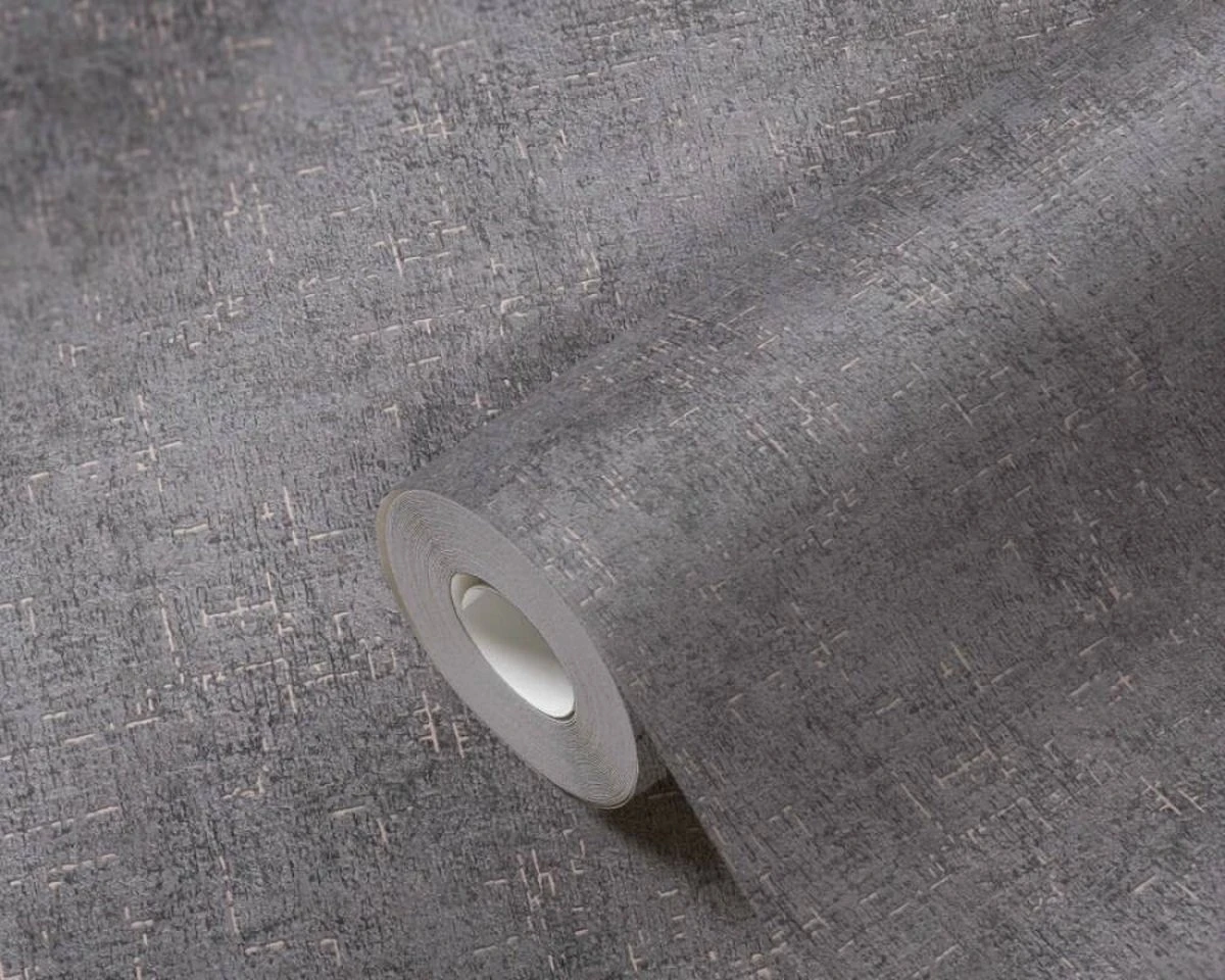 A.S. Creation AS Creation Trendwall 2 - PAPIER PEINT STRUCTURE VINTAGE - Avec Effet Métallisé - Gris Bronze Noir - 1005 X 53 Cm 2 A.S. Creation AS Creation Trendwall 2 - PAPIER PEINT STRUCTURE VINTAGE - Avec Effet Métallisé - Gris Bronze Noir - 1005 X 53 Cm – Image 2