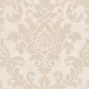 A.S. Creation PAPIER PEINT ORNEMENTS BAROQUES TRADITIONNELS - Beige Crème Métallique - AS Creation Trendwall