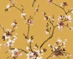 A.S. Creation AS Creation Desert Lodge - PAPIER PEINT JAPANESE CHERRY BLOSSOM "sakura" - 1005 X 53 Cm - Asiatique