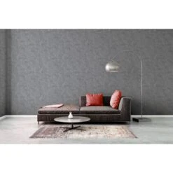 A.S. Creation Elements | 224019 | Papier Peint Intissé Effet Béton | 0.53 M X 10.05 M | Gris -Décoration d'intérieur 224019 4