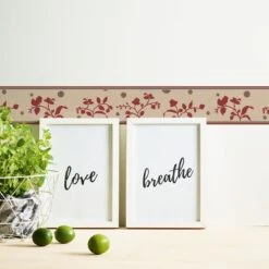 A.S. Creation Only Borders 9 | 258823 | Frise Murale Adhésive | 0.13 M X 5 M | Beige 5 A.S. Creation Only Borders 9 | 258823 | Frise Murale Adhésive | 0.13 M X 5 M | Beige -Décoration d'intérieur 258823 2