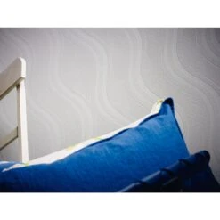 A.S. Creation Meistervlies | 260512 | Papier Peint à Motif Ondulé | 0.53 M X 10.05 M | Blanc -Décoration d'intérieur 260512 4