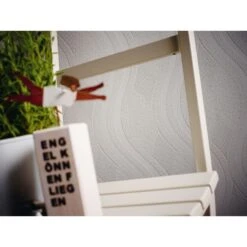 A.S. Creation Meistervlies | 260512 | Papier Peint à Motif Ondulé | 0.53 M X 10.05 M | Blanc -Décoration d'intérieur 260512 6