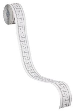 A.S. Creation Only Borders 9 | 281319 | Frise Murale Adhésive | 0.04 M X 5 M | Gris