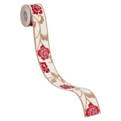 A.S. Creation Only Borders 9 | 282019 | Frise Murale Adhésive | 0.05 M X 5 M | Beige -Décoration d'intérieur 282019 1