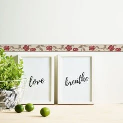 A.S. Creation Only Borders 9 | 282019 | Frise Murale Adhésive | 0.05 M X 5 M | Beige