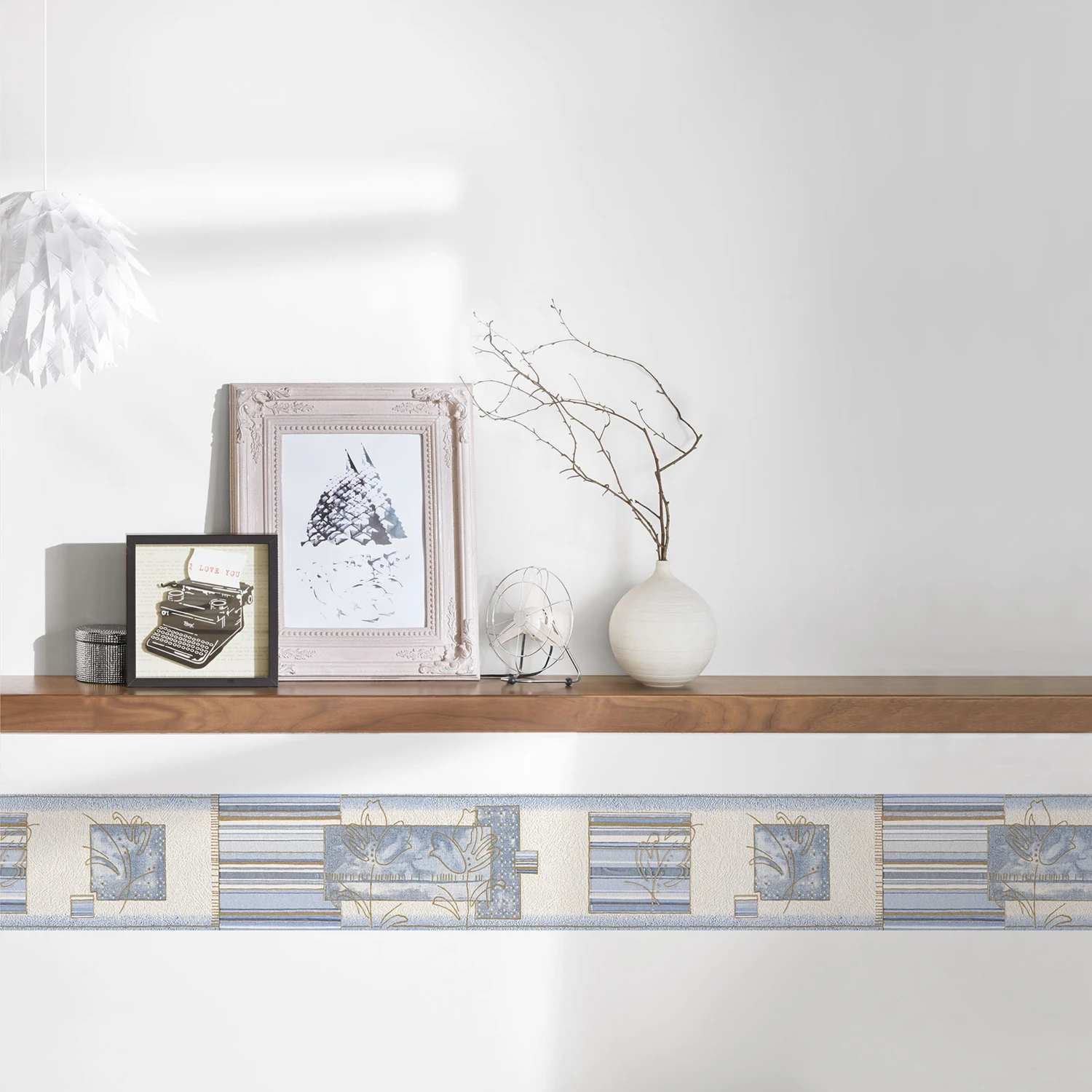 A.S. Creation Only Borders 9 | 288721 | Frise Murale Papier Peint Papier | 0.13 M X 5 M | Bleu 2 A.S. Creation Only Borders 9 | 288721 | Frise Murale Papier Peint Papier | 0.13 M X 5 M | Bleu – Image 2