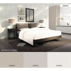 A.S. Creation New Life | 300941 | Papier Peint Intissé Floral | 0.53 M X 10.05 M | Blanc -Décoration d'intérieur 300941 6