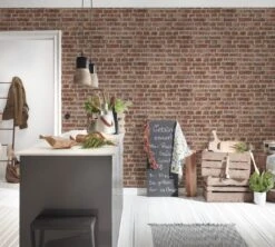 A.S. Creation Authentic Walls | 302191 | Papier Peint Imitation Brique Pierre En Papier | Beige -Décoration d'intérieur 302191 4 1